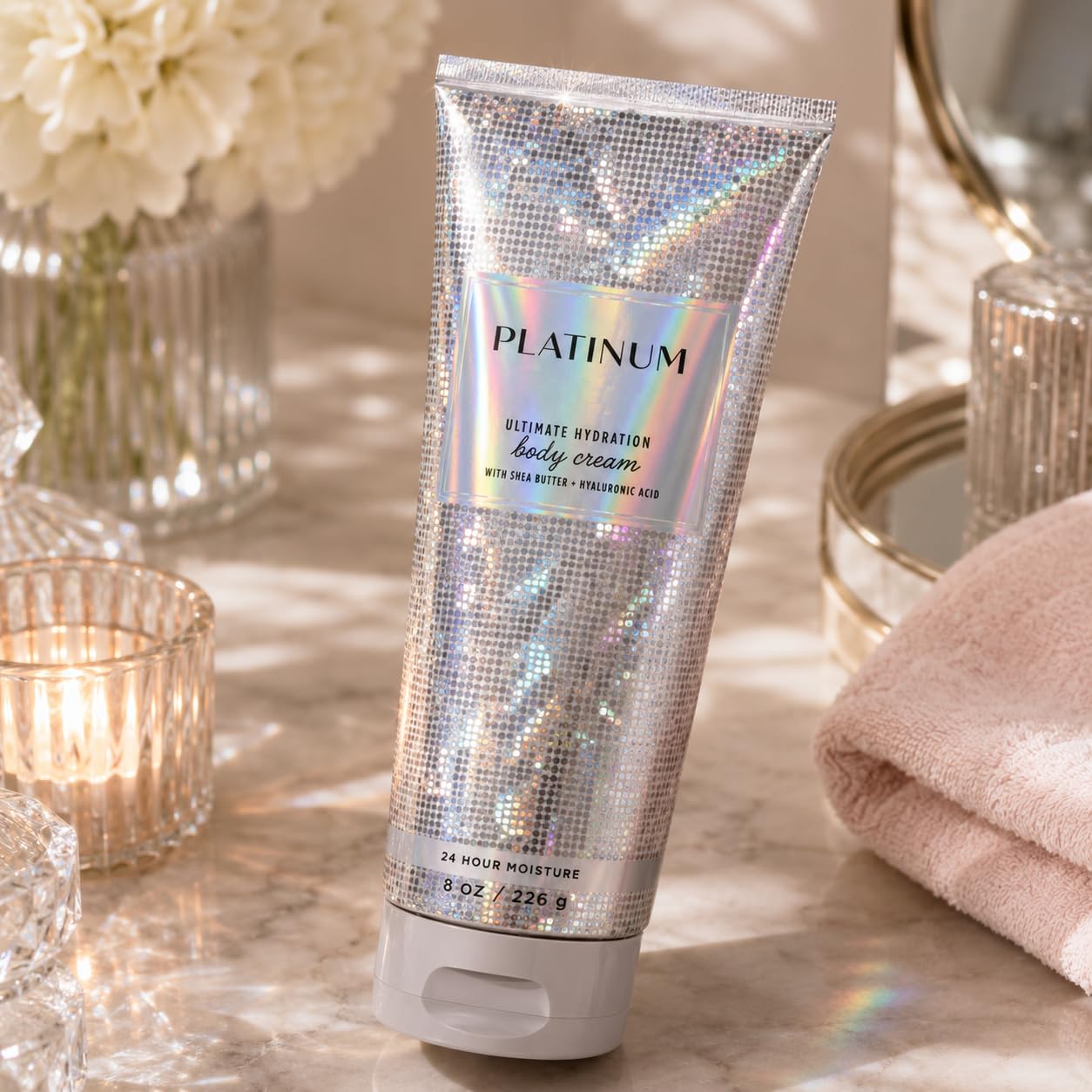 Amazon.com: Bath and Body Platinum 終極保濕身體霜| 8 盎司(約226.8